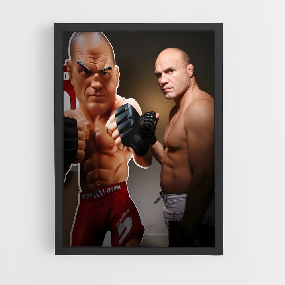 Poster La Tactique Gagnante – affiche MMA (vue 2)